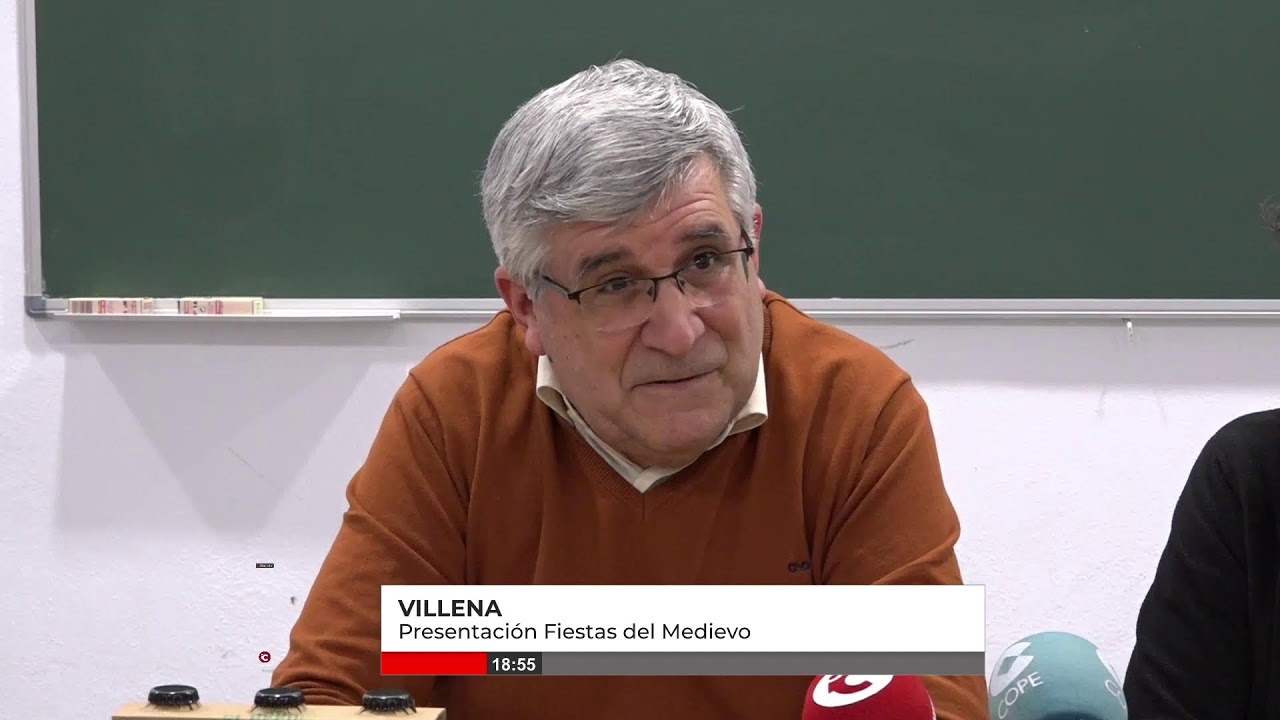 DIRECTO #VILLENA: Presentación Fiestas del Medievo