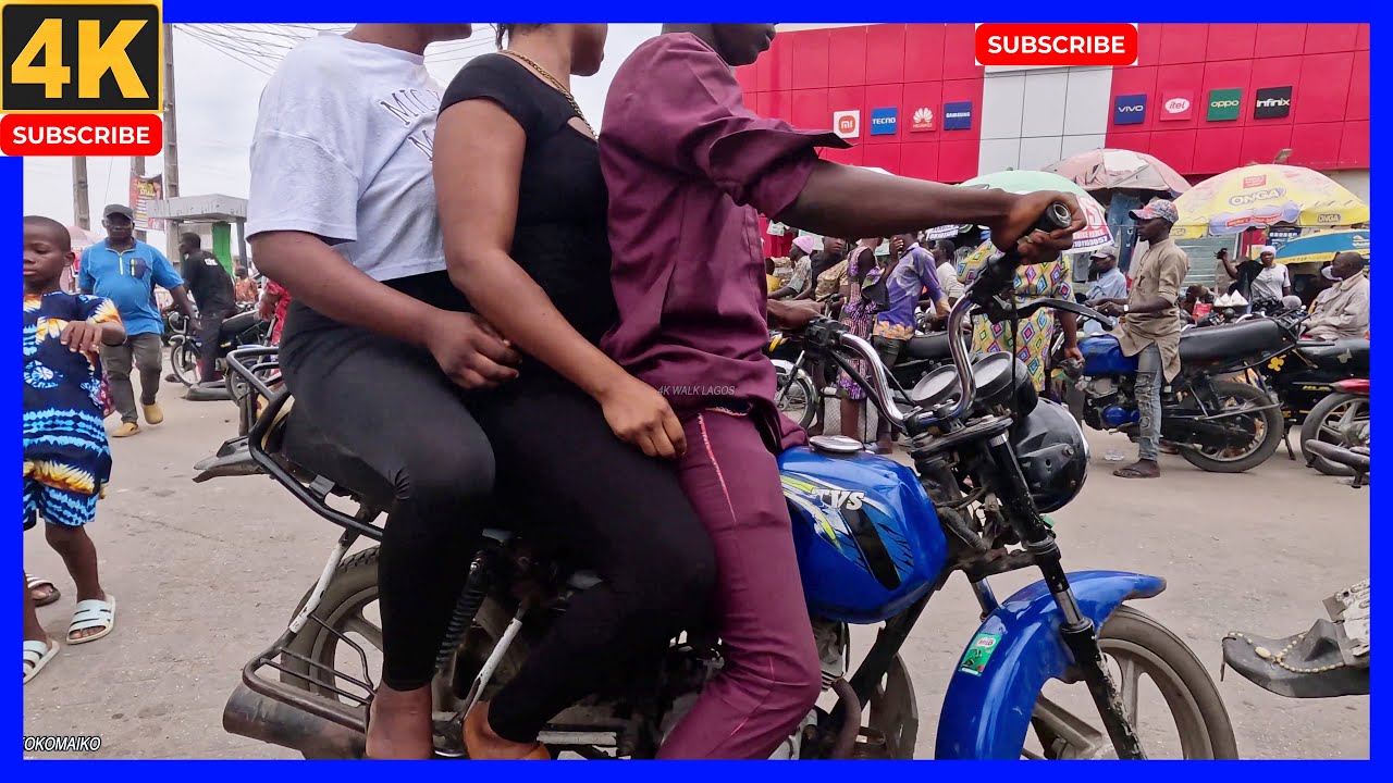 🇳🇬Walking from OKOKO to IYANA IBA &ndash; Intense Lagos Street Life in 4K 🇳🇬🔥