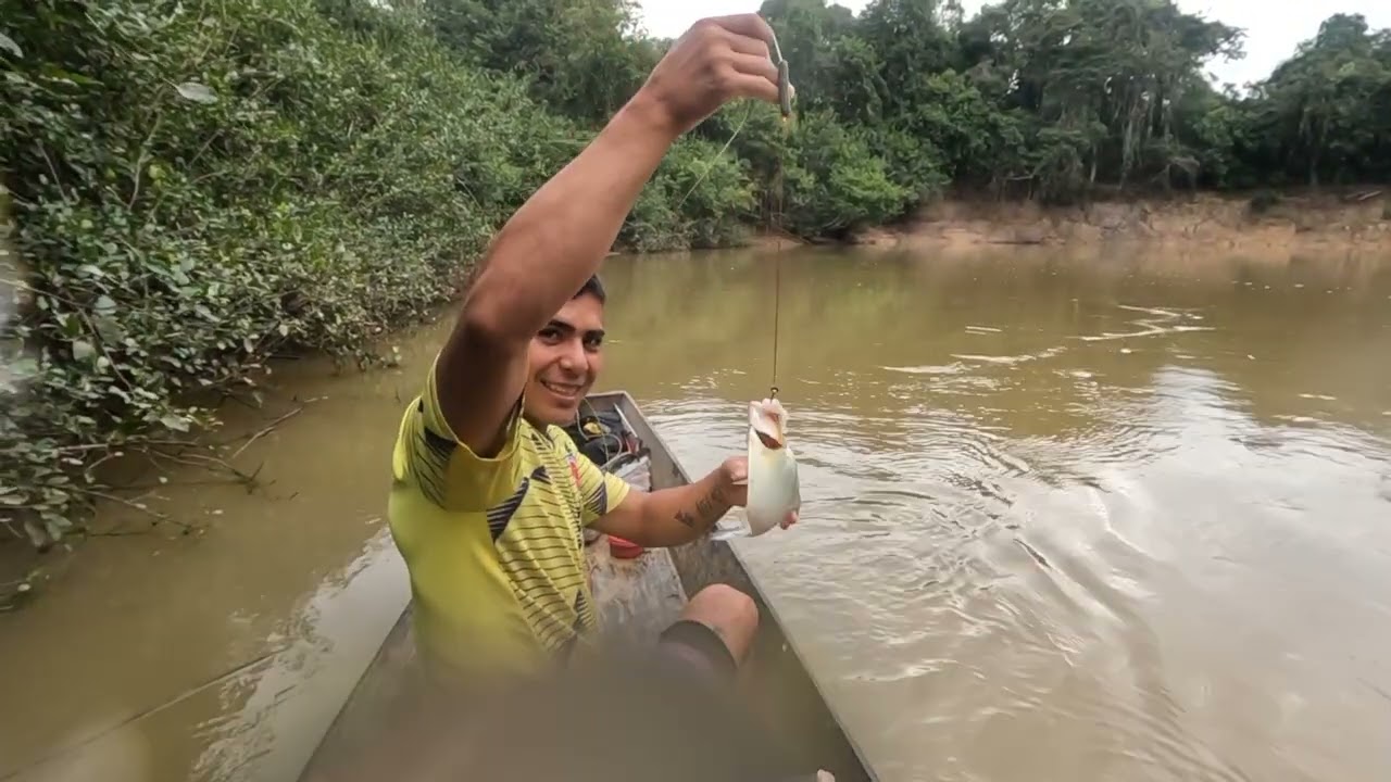 Pesca con un amigo y mi hermano 