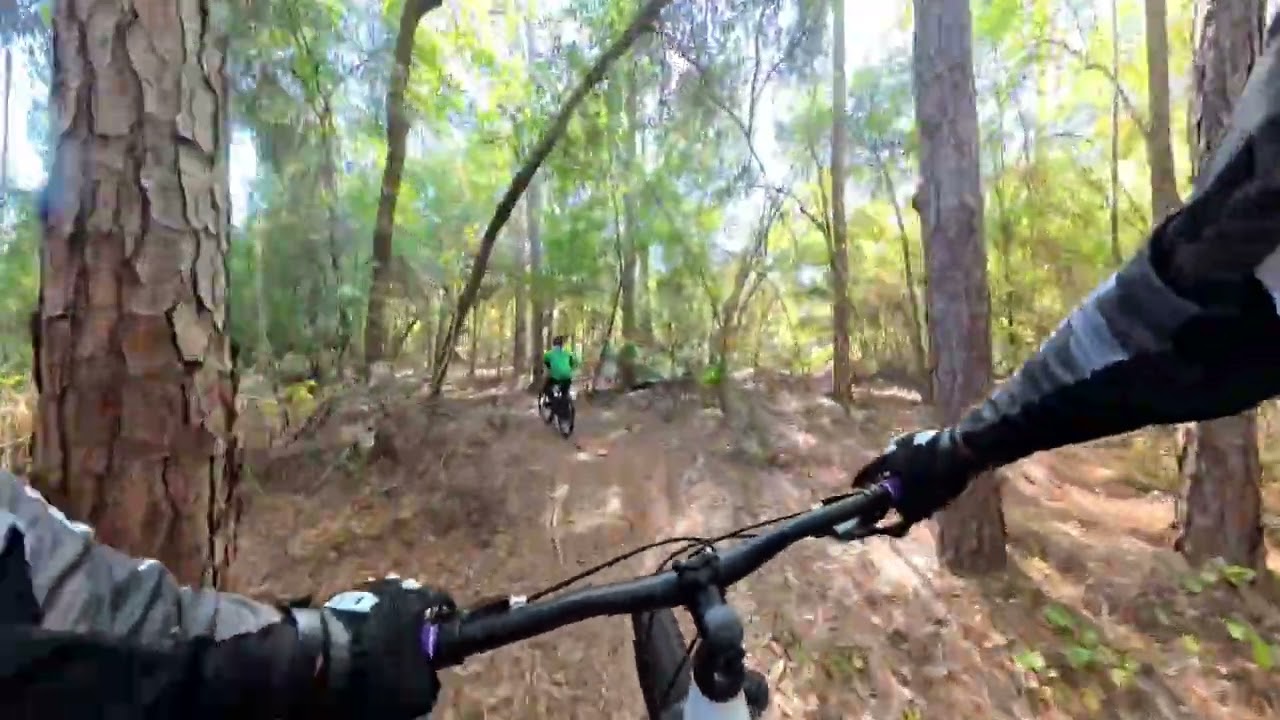 First MTB ride at Markham Woods on the Ozark fs. 2 Slalom 