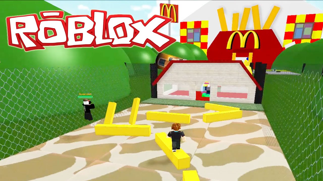 Roblox / Escape from McDonalds / No Employee's! / Gamer Chad Plays