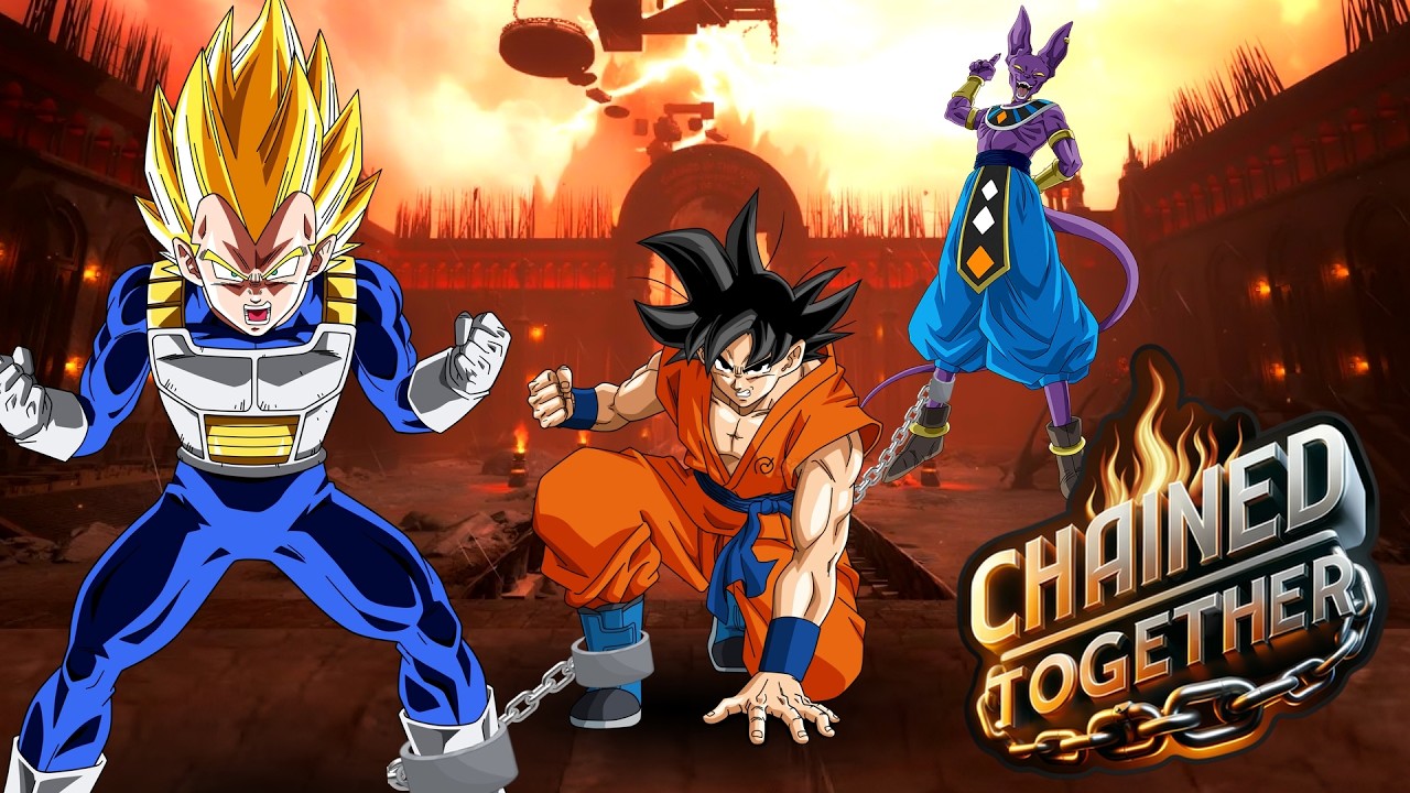 Goku, Vegeta & Beerus | CHAINED TOGETHER!