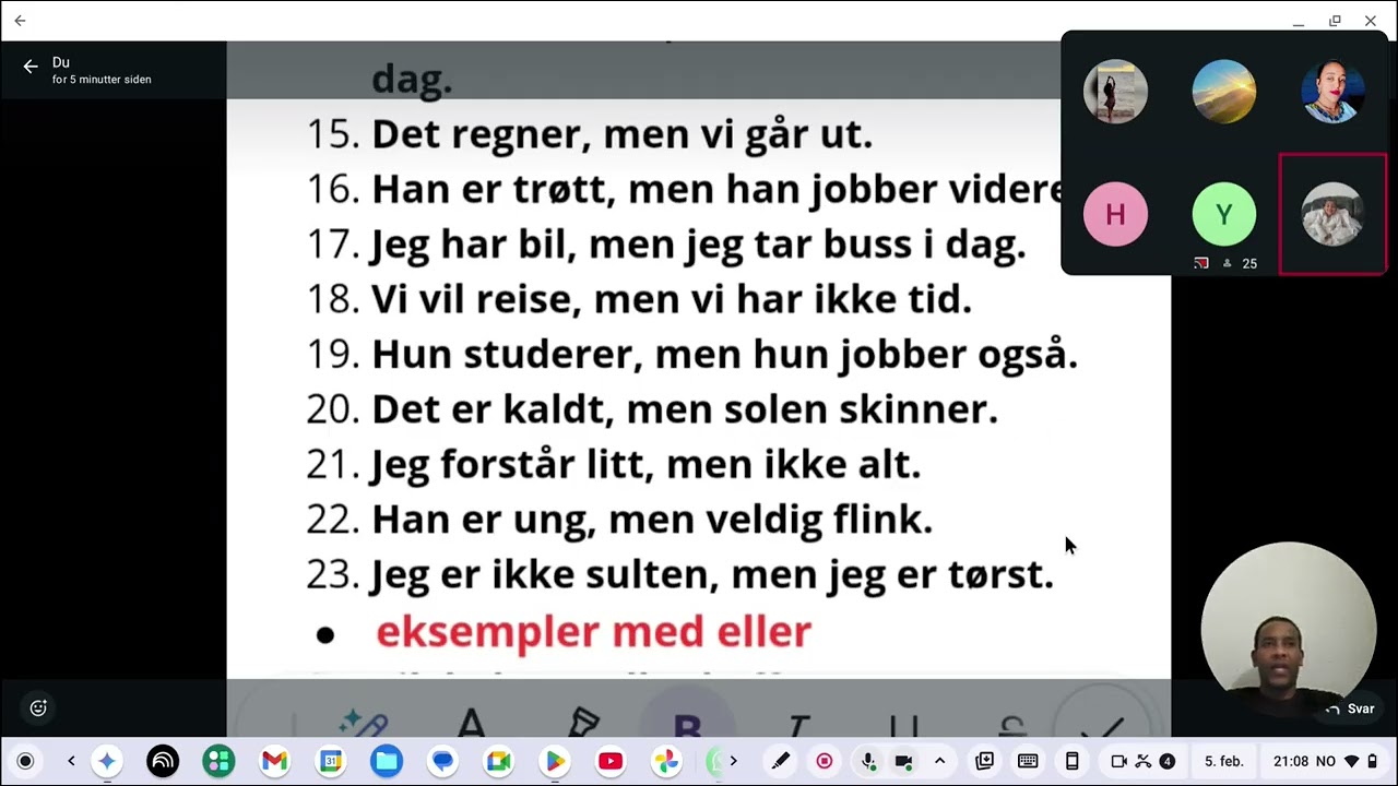 A2  nivå konkjuksoner - men