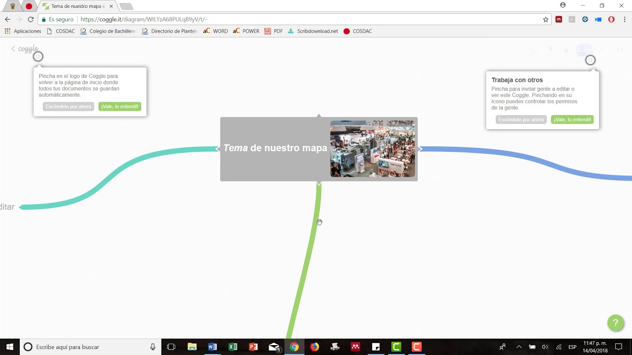 Como utilizar Coggle.it