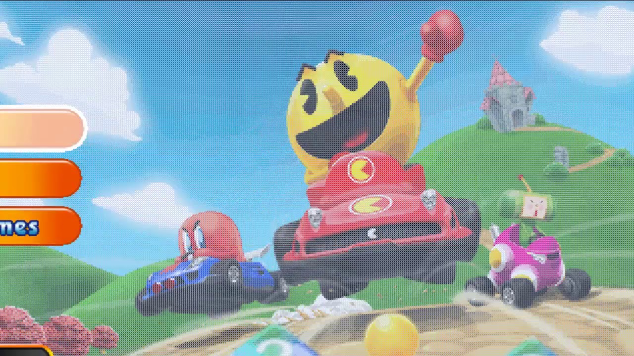 Pac-Man Kart Rally 3D (J2ME) Full 2-Laps Championship Playthrough