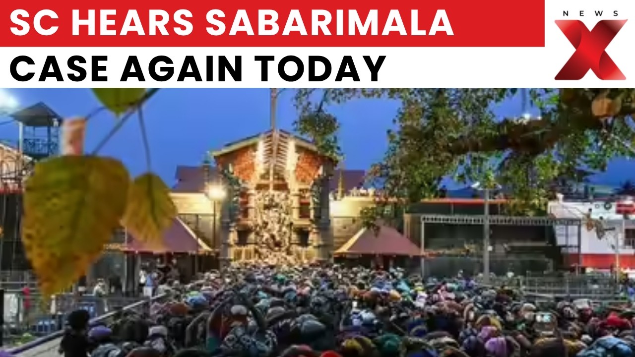 SC 9-Judge Bench Resumes Sabarimala Case, CJI Says No Conflict in Articles 25, 26 | NewsX