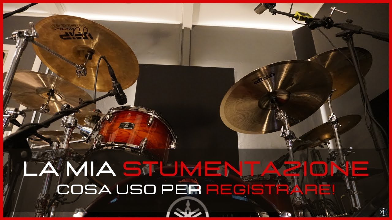 La mia STRUMENTAZIONE, cosa uso per REGISTRARE! [HOME STUDIO Tour]