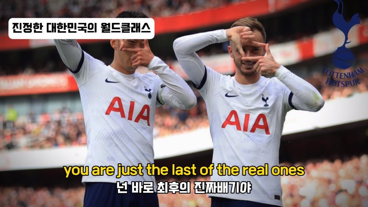 🔥아시아를 넘어 유럽을 재패한, 진정한 대한민국의 월드클래스 손흥민 : Fall out boy - The last of the real ones