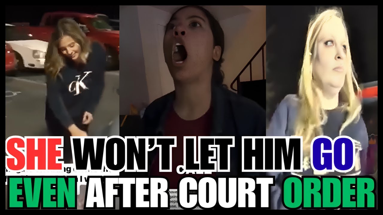 Even While She Had A Restraining Order Against Her, She Still Came Stalking Him, Won't Let Go