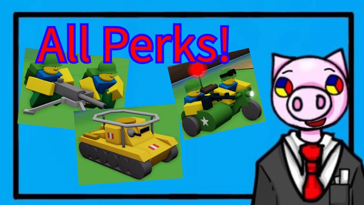 Объяснение всех перков в игре Noobs In Combat