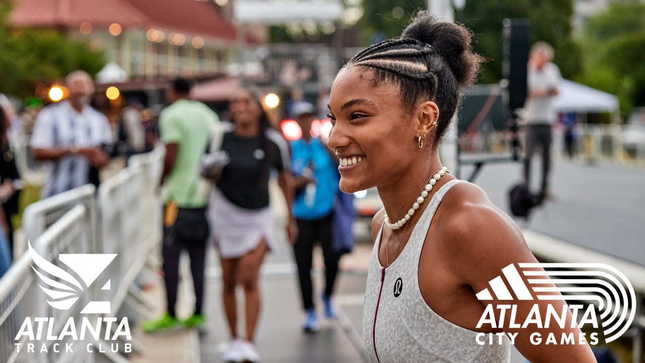 2024 adidas Atlanta City Games | Tara Davis-Woodhall Wins Women's Long Jump
