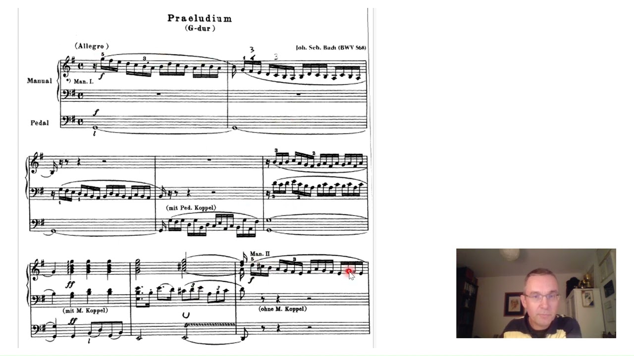 Orgel spielen - zeitsparendes Üben Teil 1: Analyse des Stückes