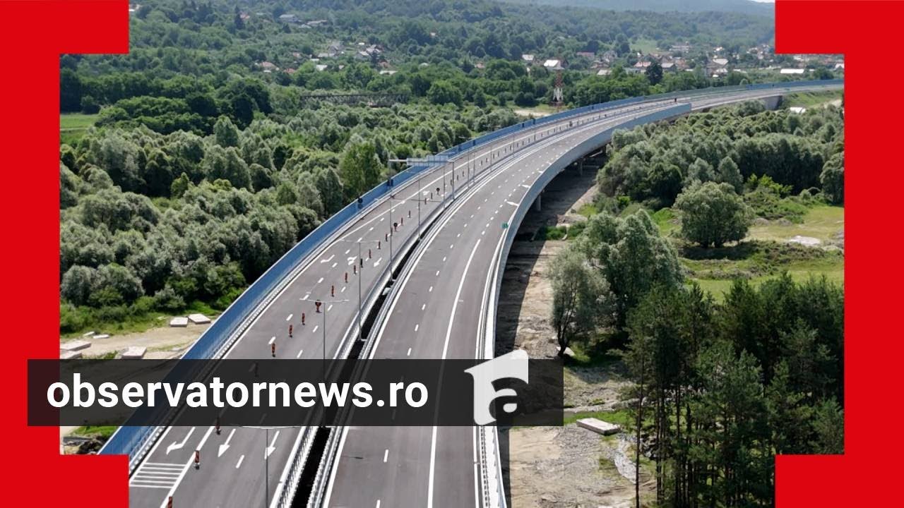 La un pas de a avea autostrăzi de la Vest la Est. Tronson important, deschis cu 2 luni mai devreme