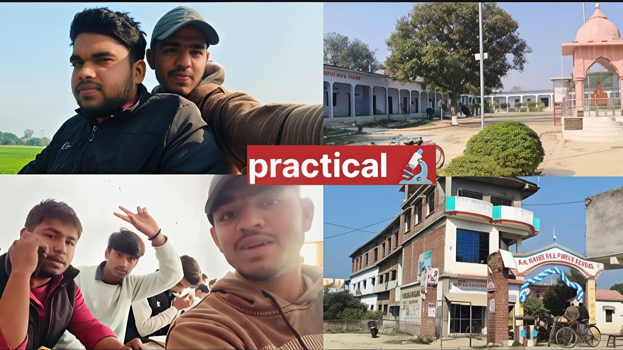 # Ham Ritesh bhai Gaye practical dene # practical 🔬 