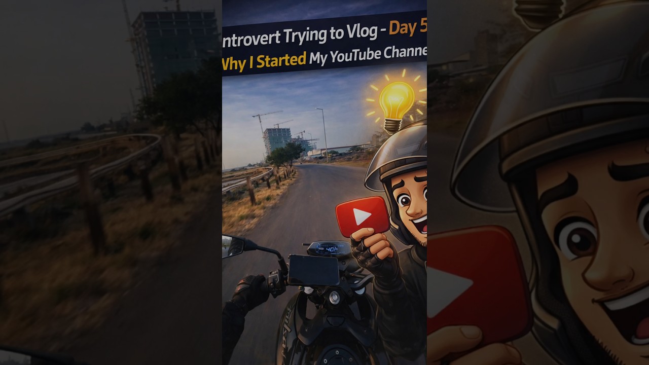 Introvert Trying to Vlog – Day 5 | Why I Started My YouTube Channel (Marathi)