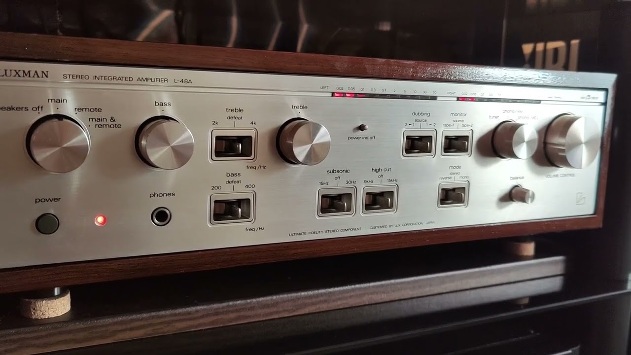 LUXMAN L-48A & JBL4312E