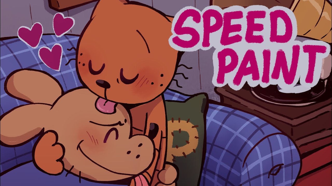 Detey Cuddle  -  Dogman Speedpaint