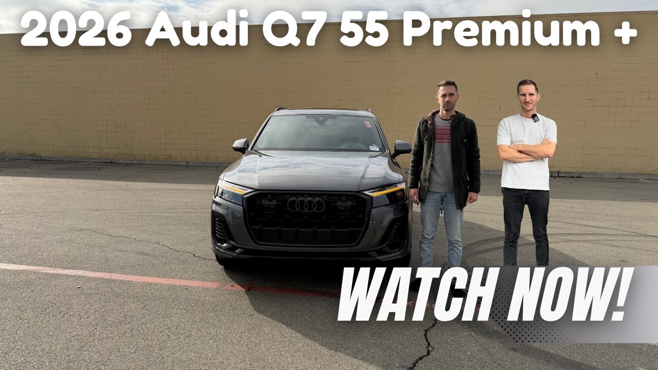 Audi Q7 55 TFSI Premium Plus Quattro 2026 года выпуска