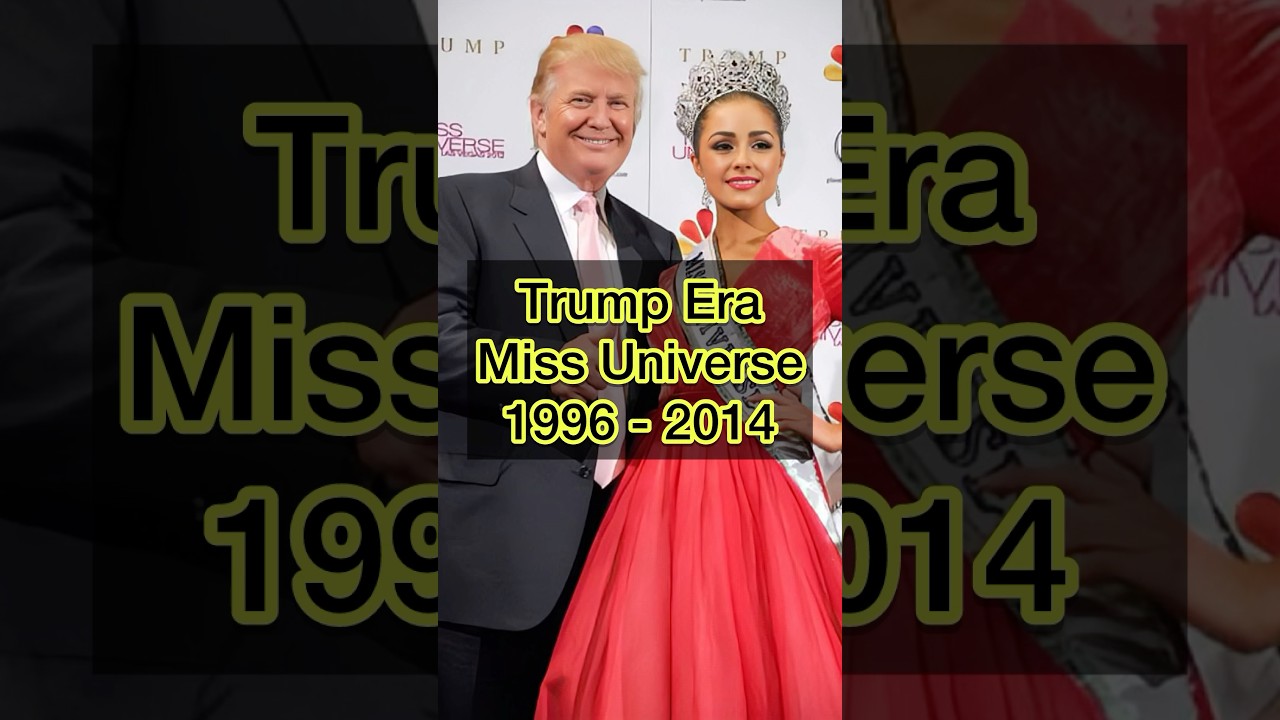 Donald Trump Era Miss Universe #missuniverse #missuniverso #donaldtrump #trumpera