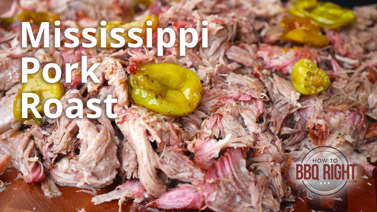 Smoked Mississippi Pork Roast