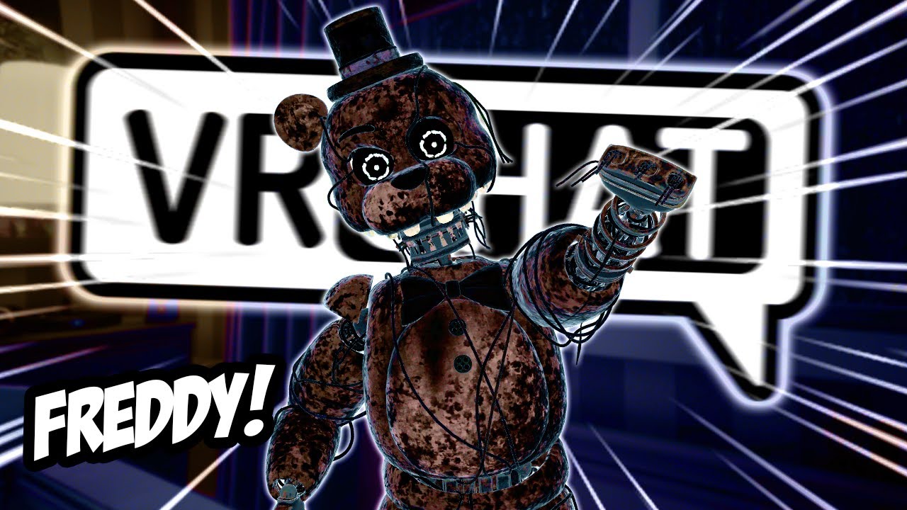 IGNITED FREDDY SCARES PEOPLE IN VRCHAT! | Funny VRCHAT Moments (FNAF)