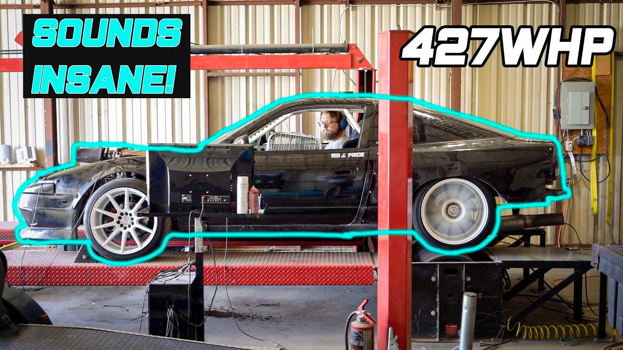 LS S13 Drift Car Makes 427WHP With 6.0 LQ9 NA