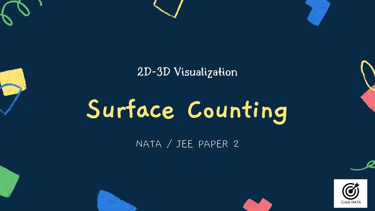 Surface Counting(NATA / JEE PAPER 2)