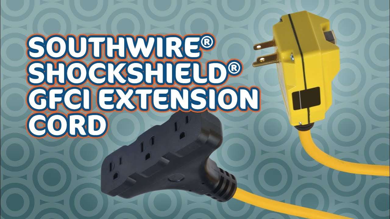 Southwire&reg; ShockShield&reg; GFCI Extension Cord