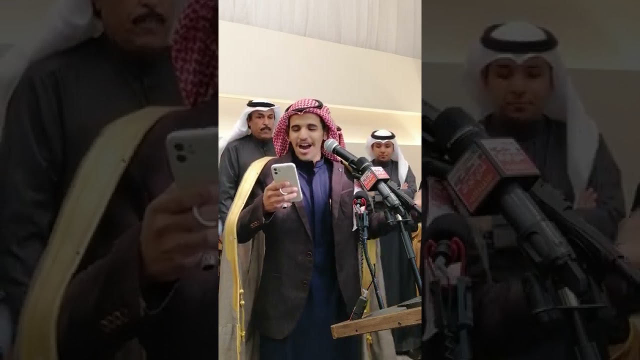 الشاعر عمر محيا السحيمي بزواج رامي ثو يمر العجوني