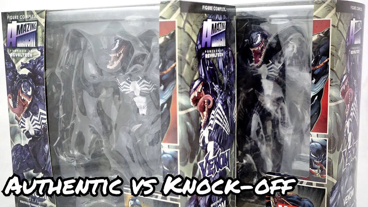 How to spot the bootleg / KO Amazing Yamaguchi Revoltech Venom