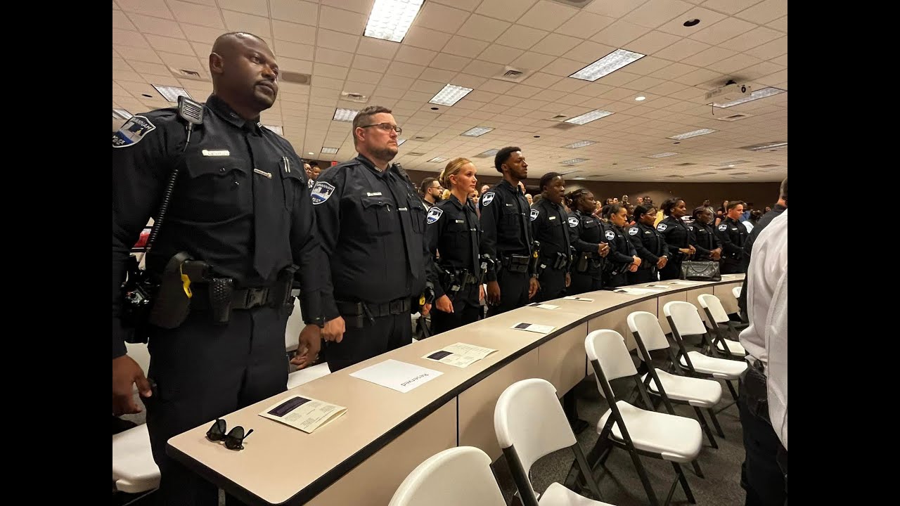 Savannah Police Department Badge Pinning & Lateral Recognition Ceremony May 3, 2024