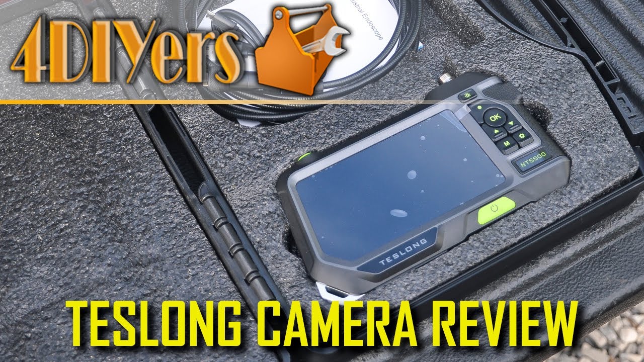 Review: TESLONG NTS500 Dual Lens Borescope Inspection Camera