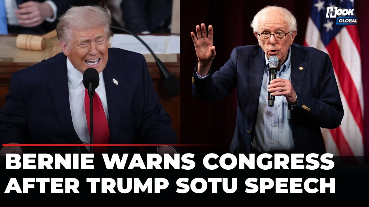 ‘Congress Is Way Way Behind’: Bernie Sanders Chilling Speech On AI Dangers After Trump SOTU |US News