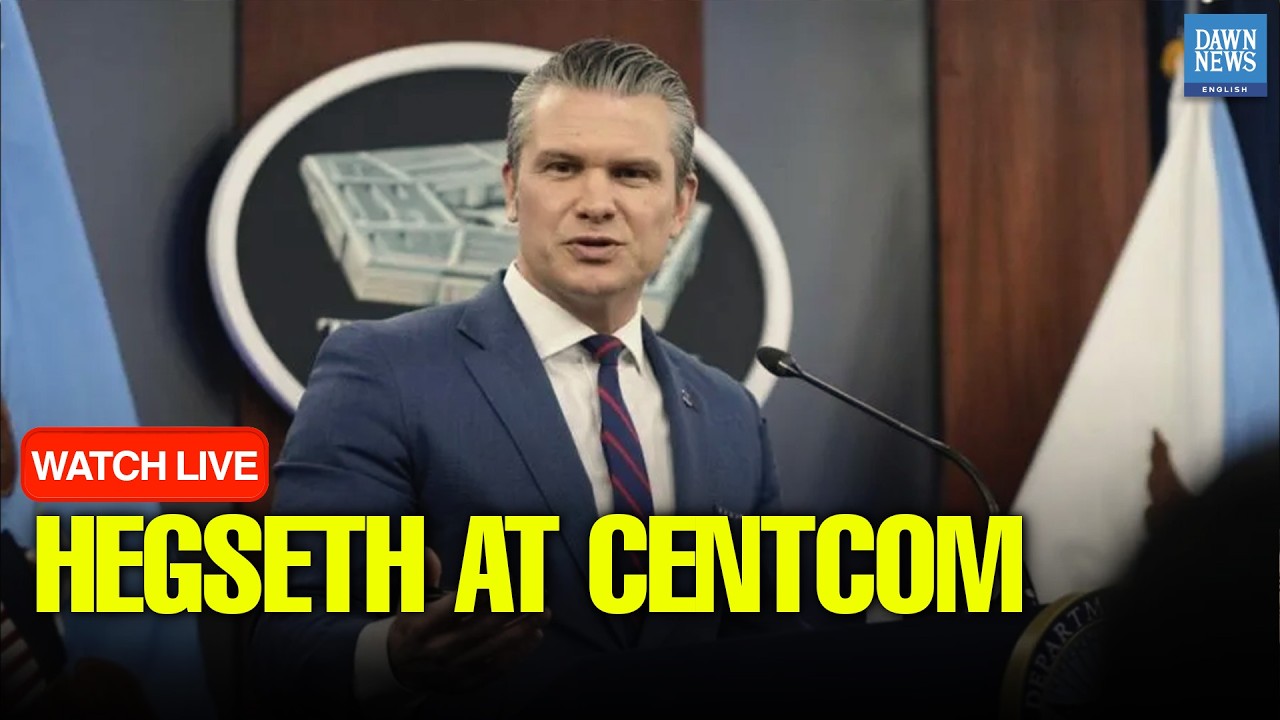 LIVE: Hegseth at CENTCOM Updates on Iran Conflict & US Military Operations | US-Israel War on Iran