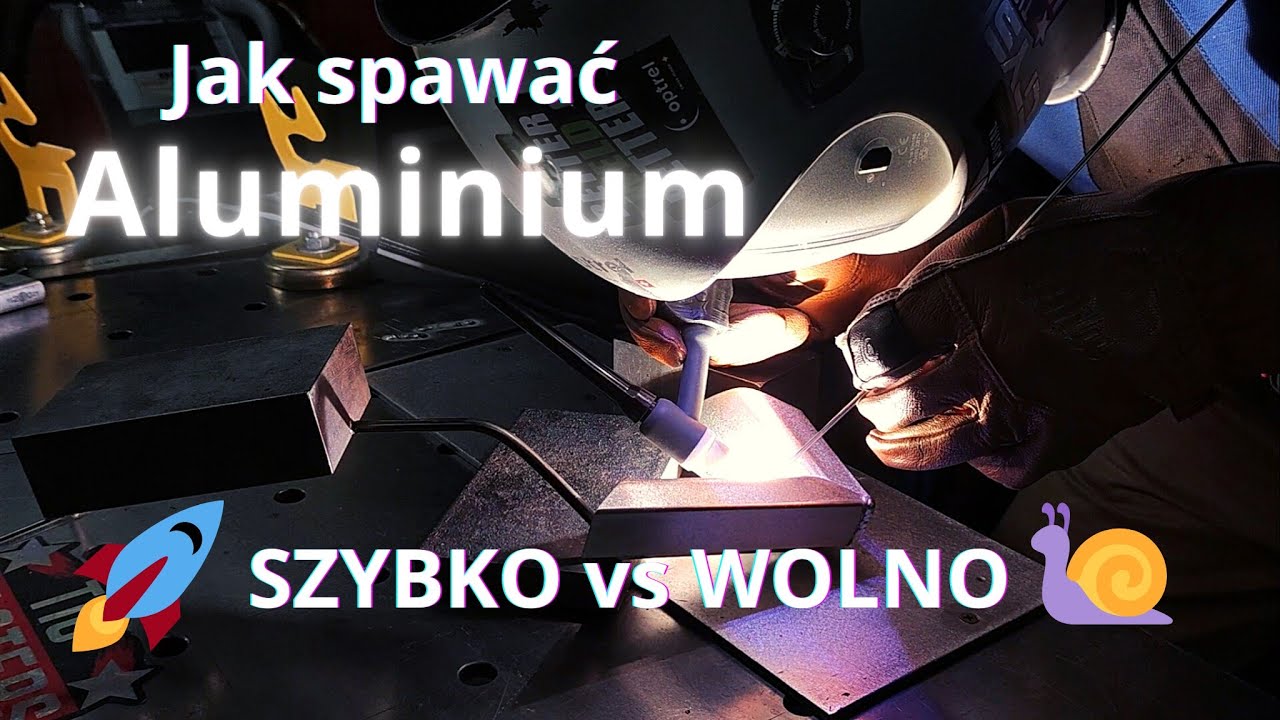 Spawanie aluminium | Jak dobrać prędkość spawania | Test SZYBKO 🚀 vs WOLNO 🐢 | Zagadka...