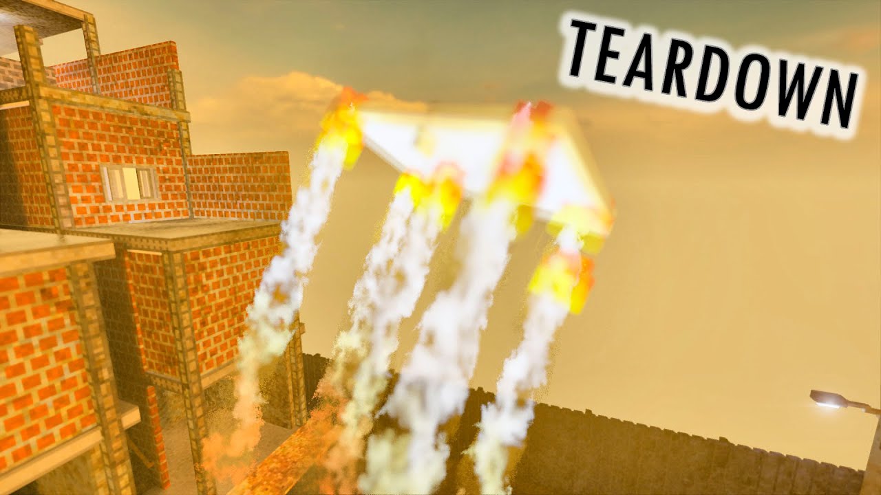 Playing with Rocket Booster #5 in TearDown