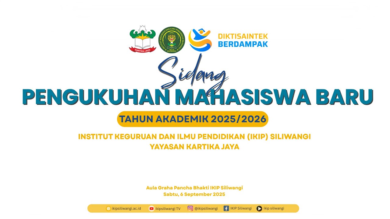 SATRIA IKIP Siliwangi 2025 | Pengukuhan Mahasiswa Baru