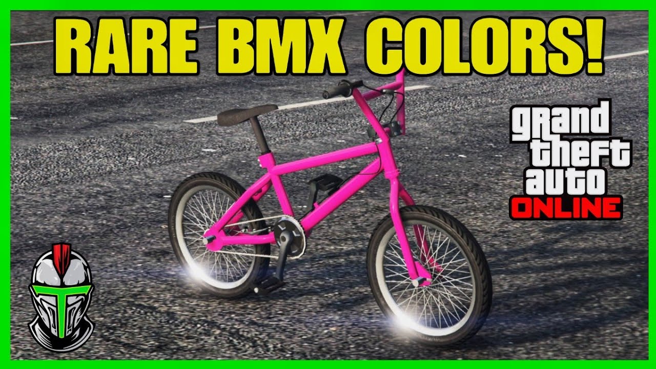 HOW TO GET RARE BMX COLORS! GTA Online