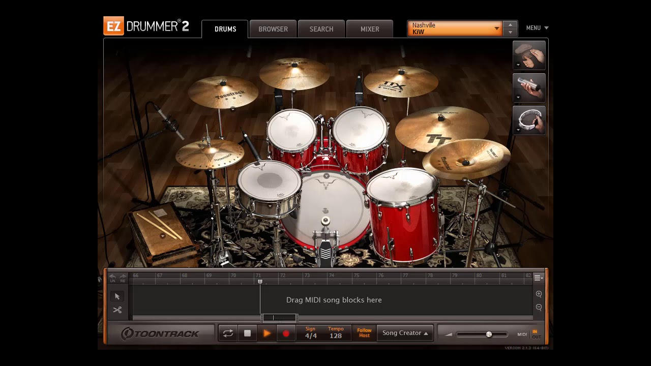 Король и Шут - Мёртвый анархист only drums midi backing track
