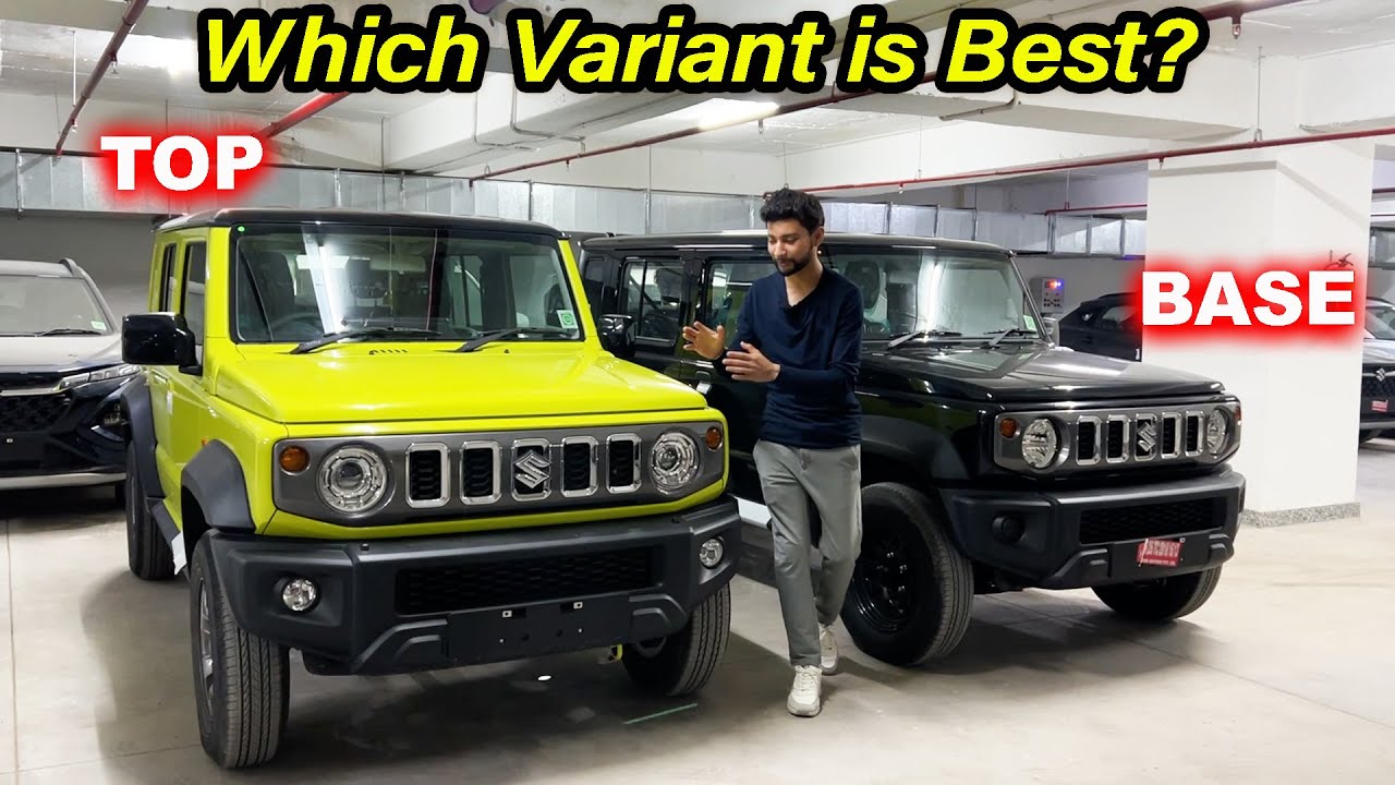 Suzuki Jimny Alpha VS Zeta Base VS Top, Value For Money Variant
