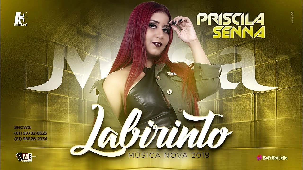 PRISCILA SENNA A MUSA -  LABIRINTO - MÚSICA NOVA