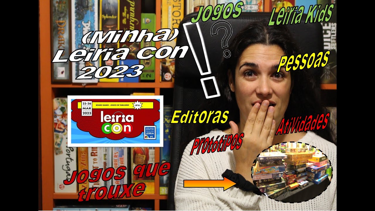 Na Mira: Leiria Con 2023 (Minha experiência e o Que TROUXE)