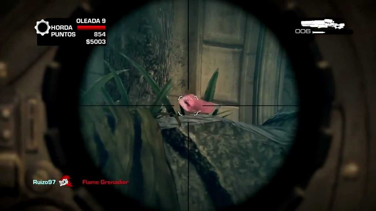 Gears of War 3 | Huevo de Pascua Repercusiones, Hacha de Agua (El Original, no Bug)