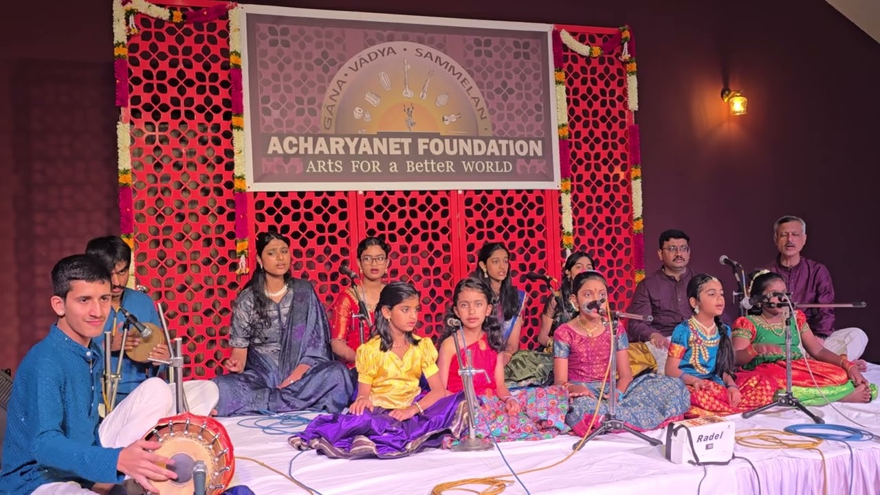 Sreeman Narayana - Students of Vid. Phaniraj S  #carnaticmusic #carnaticvocal 