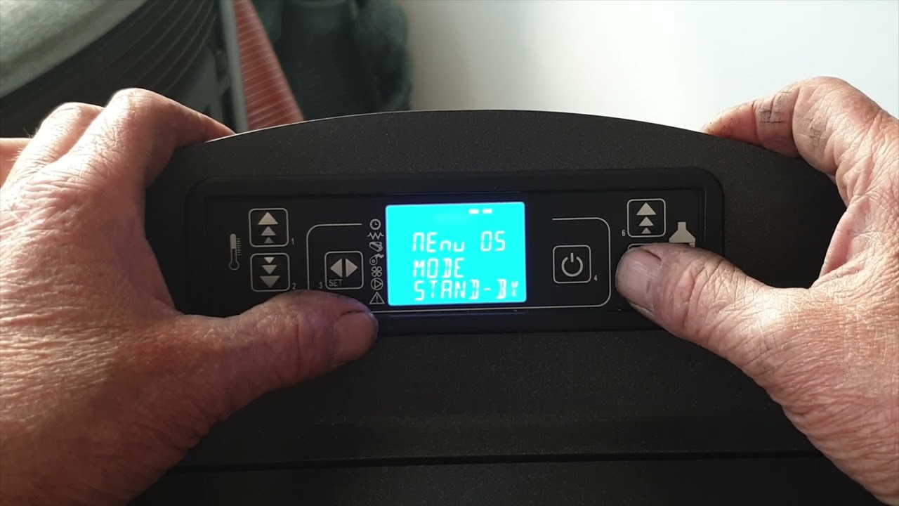 comment programmer un poêle à pellets avec un display bleu et bien plus encore