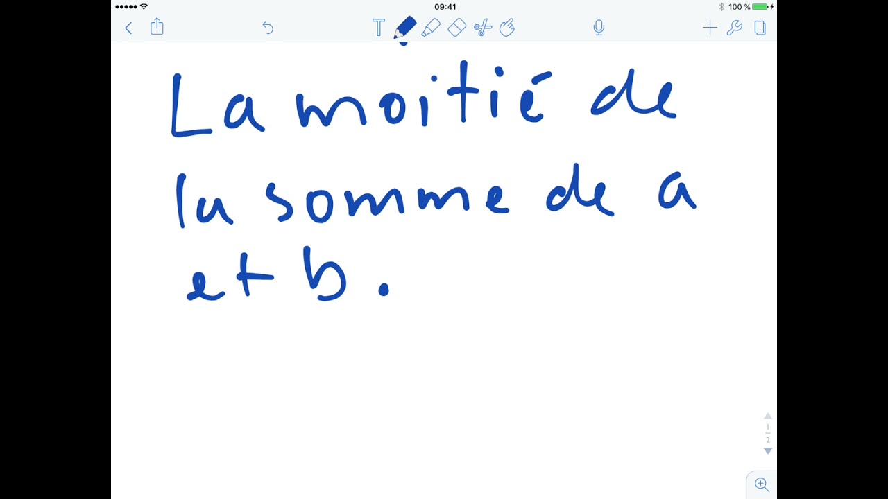 Traduction d'une situation en expression algébrique