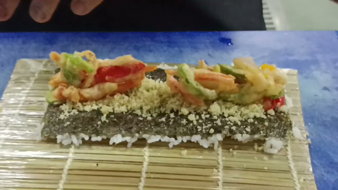 How to make Gold rush maki ... (Sushi ) Step by step 