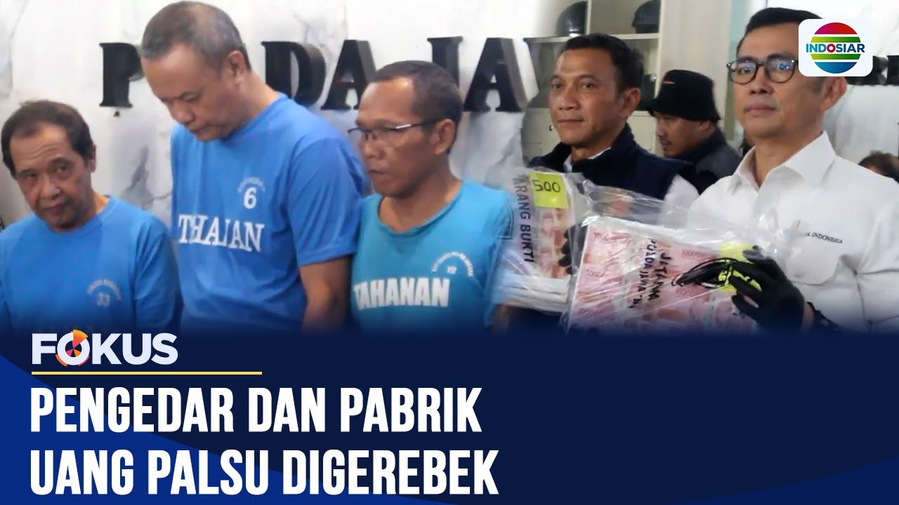 Polda Jateng Bongkar Sindikat Uang Palsu di Boyolali dan Sleman, 6 Tersangka Diamankan | Fokus