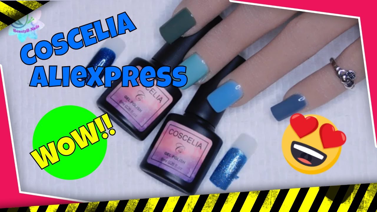 COSCELIA Gel Polish/Swatching/Wow!!Nails At Home 