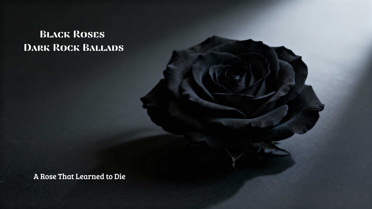 Black Roses  A Rose That Learned to Die